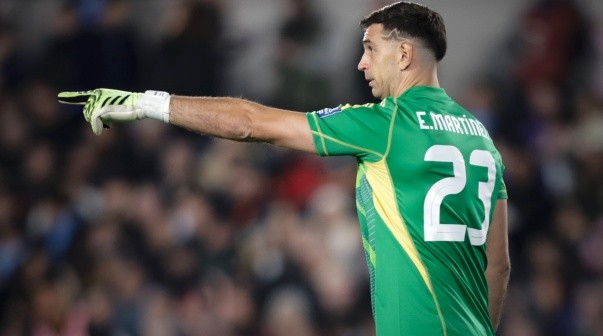 Emiliano MArtinez. Argentina vs Venezuela. Eliminatorias Mundial USA 2026