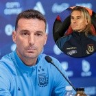 Scaloni le contestó a Beccacece en la previa de Argentina-Ecuador: 
