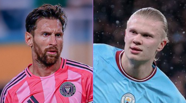 Mientras Messi ya tiene 61 goles en Inter Miami, esta es la cantidad de Haaland en el City