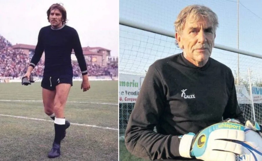 Increíble: un arquero vuelve a atajar en Italia a los 83 años