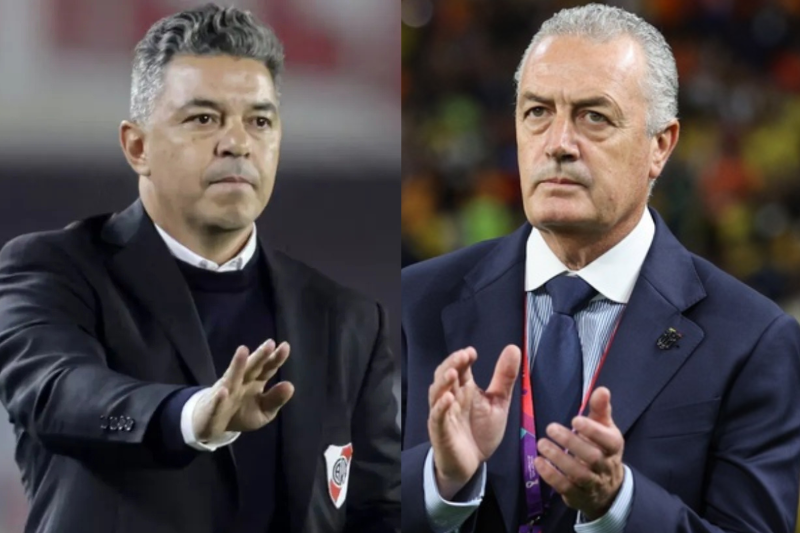  Alfaro le apuntó a Gallardo por un jugador de River