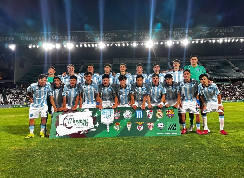  Racing perdió por la mínima la final del Mundial de Clubes juvenil contra Barcelona