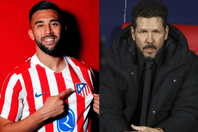  Nico González se plantó con Cholo Simeone tras el derbi vs Real Madrid