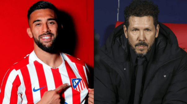 Nico González, sin filtro sobre el Cholo Simeone en Atlético Madrid: 