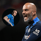 El DT del Chelsea, terminante con Garnacho: 