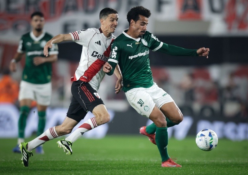 La bronca de Nacho Fernández tras la caída de River vs Palmeiras