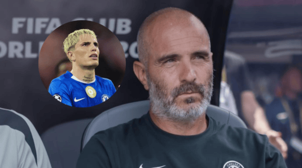 El anuncio del DT del Chelsea sobre el futuro de Garnacho: 