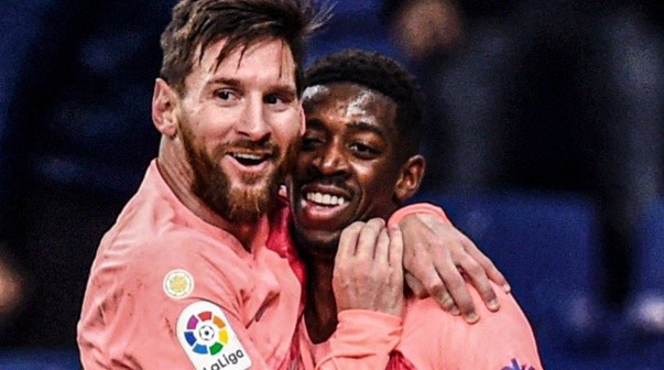 El comentario de Messi para Dembélé tras el Balón de Oro: 