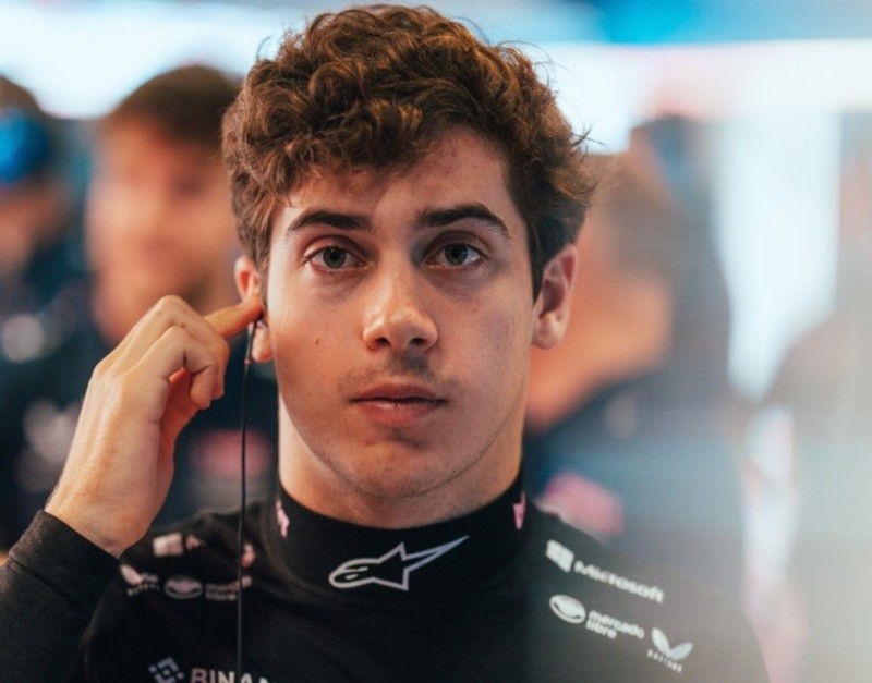  La advertencia de Colapinto para el Gran Premio de Singapur