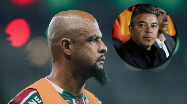 Felipe Melo disparó contra Gallardo antes de Palmeiras vs. River: 