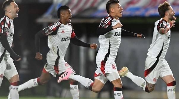 Estudiantes de la Plata vs Flamengo. Cuartos de Final Copa Libertadores de America. Fotobaires.
