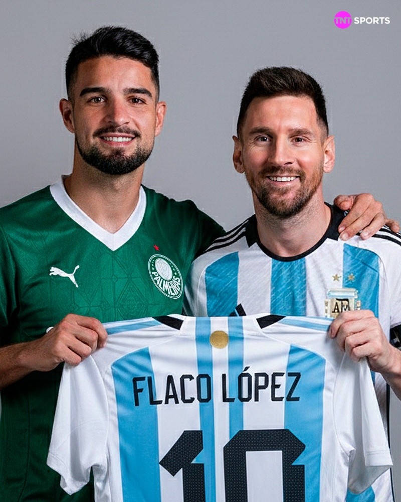  Tras vencer a River, Flaco López apuntó a Messi en la Selección Argentina