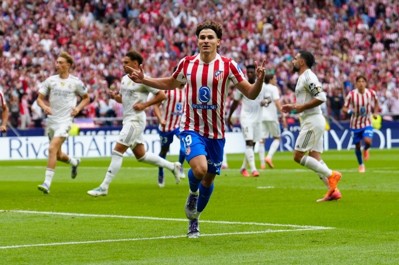  Clasicazo entre Atlético y Real Madrid, con dos goles de Julián Álvarez y sin Mastantuono