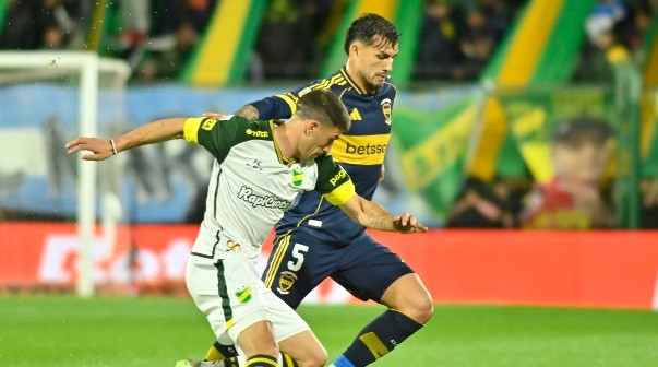 El picante cruce de Paredes con un compañero de Boca: 