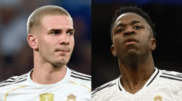 En España hablan de un enojo de Vinicius con Mastantuono: 