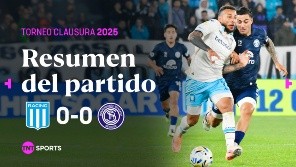 En un partido lleno de situaciones de peligro, Racing empató con Independiente Rivadavia como local en Avellaneda.