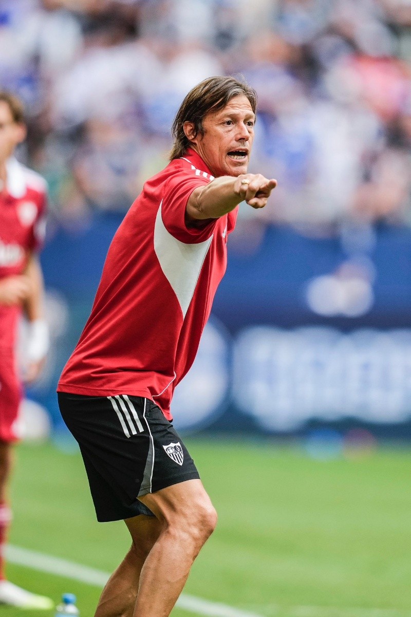  Almeyda, sin vueltas sobre el futuro de Lamela en el Sevilla