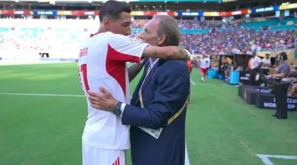 La fuerte reacción de Di María al homenaje de Rosario Central a Miguel Ángel Russo