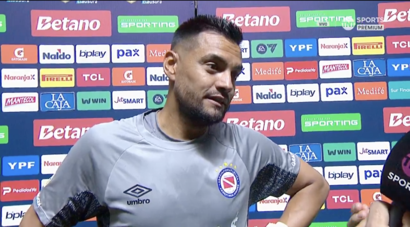  Chiquito Romero, sin filtro tras su debut en Argentinos Juniors