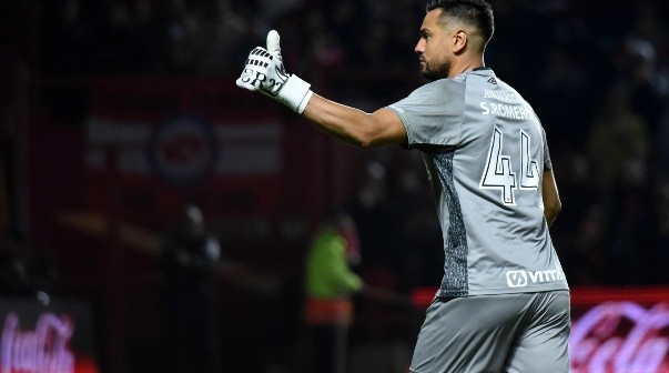 Sergio Romero Debutando en Argentinos junto a  Ever Banega. Argentinos Juniors vs Newells Old Boys. Fecha 13 Torneo Clausura Liga Profesional.
