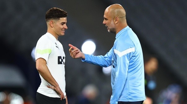 Pep Guardiola, arrepentido con Julián Álvarez en Atlético Madrid: 
