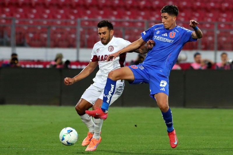 Empate agónico entre Lanús y la U de Chile en la ida de la Copa Sudamericana