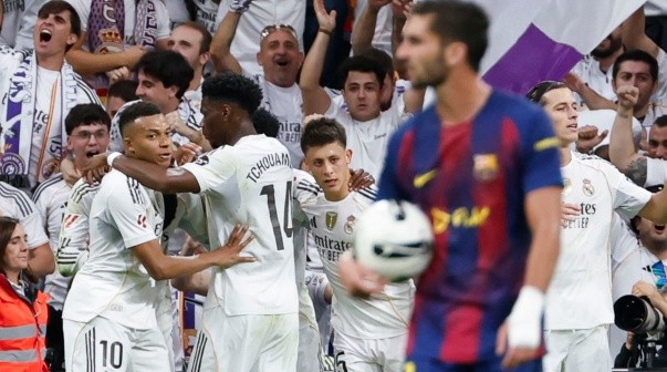 Con Lamine Yamal titular y Mastantuono en el banco, Real Madrid recibió a Barcelona