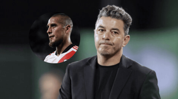 Maidana le apuntó a Gallardo por el presente de River: 