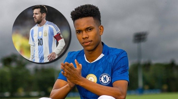 Estevao no se calló nada sobre Messi tras su llegada a Chelsea: 