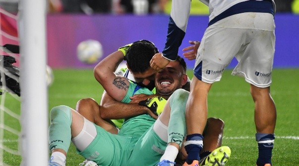 La respuesta de Insfrán tras atajarle al penal a Borja vs. River: 