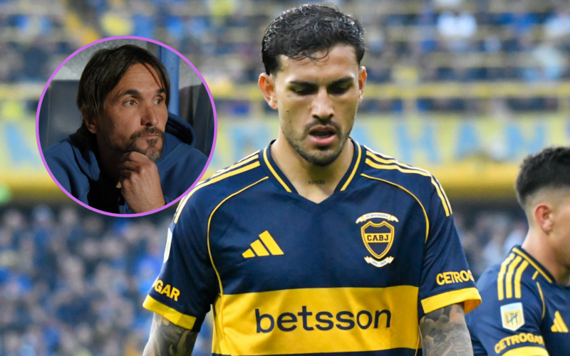 Diego Martínez le apuntó a Leandro Paredes palpitando el Boca vs River 