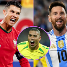 Ronaldo Nazario eligió al mejor entre Cristiano y Messi: 