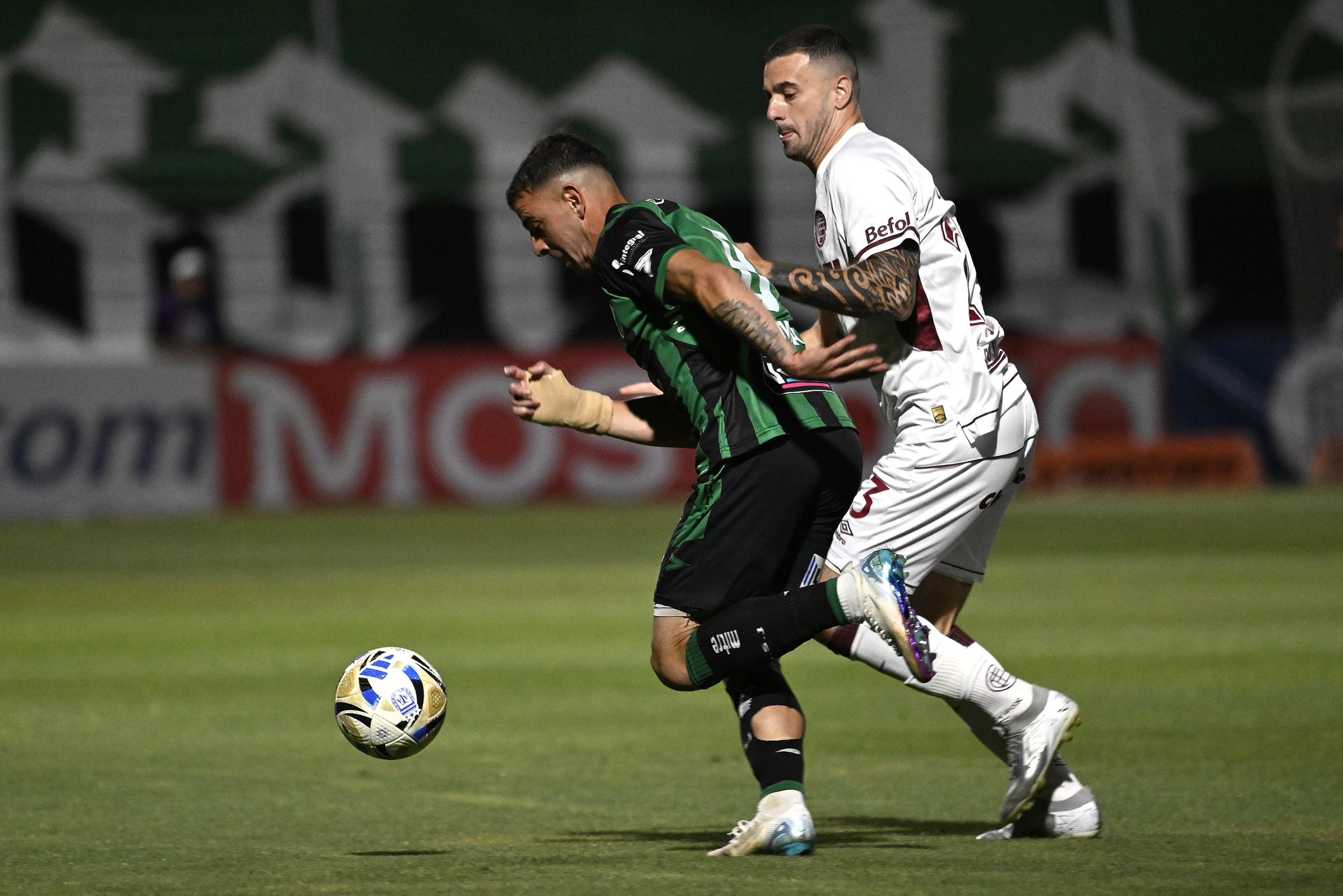 San Martín de San Juan rescató un empate ante Lanús y sueña con la permanencia