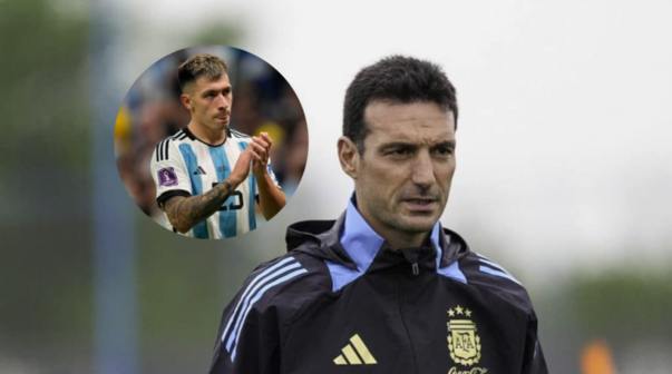 La tajante respuesta de Scaloni sobre Lisandro Martínez: 