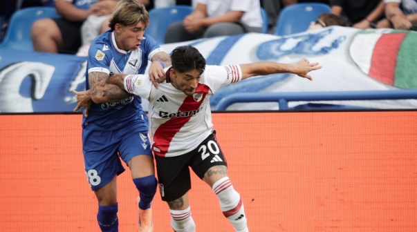 Casco, sin filtro sobre el presente de River tras el empate: 