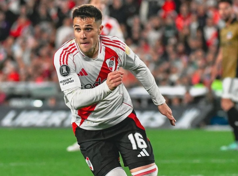 Bustos sufrió un desgarro en el gemelo derecho durante el cruce entre River y Vélez&nbsp;