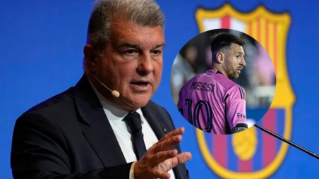 La nueva frase de Laporta que generó polémica con Messi