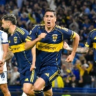 Boca vs Talleres.Fecha: 23/11/2025Categoría: Fotos de futbolOctavos de final. Torneo Clausura Liga Profesional.