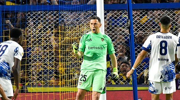 La fuerte frase de Merentiel sobre Marchesín tras el Boca vs Talleres: 