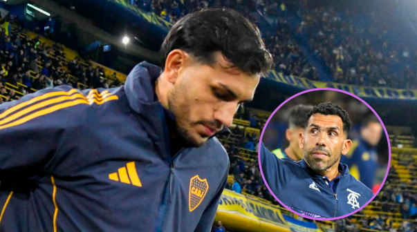 Las cámaras no lo captaron: el encuentro entre Tevez y Paredes en Boca vs Talleres