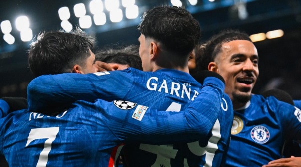Con Enzo Fernández y Garnacho, Chelsea goleó al Barcelona de Lamine Yamal por Champions