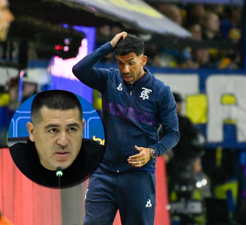 Tevez no se calló nada sobre Riquelme tras la derrota ante Boca