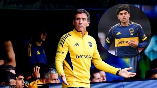 Claudio Úbeda explicó por qué sacó a Zeballos en Boca vs. Racing: 