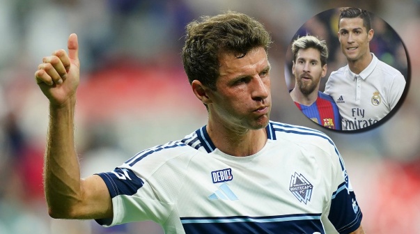 Tras perder la MLS, Müller eligió al mejor entre Messi y Cristiano: 