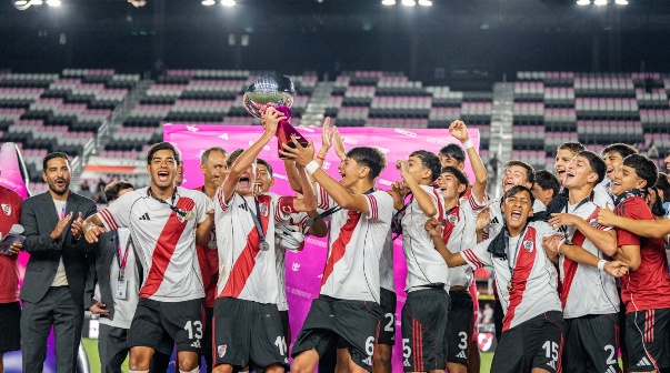 River y Atlético Madrid definieron al campeón de la Messi Cup