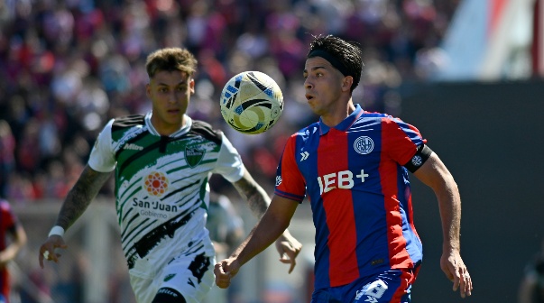 Alexis Cuello. San Lorenzo vs San Martin de San Juan. Fecha 12 Torneo Clausura Liga Profesional Argentina.