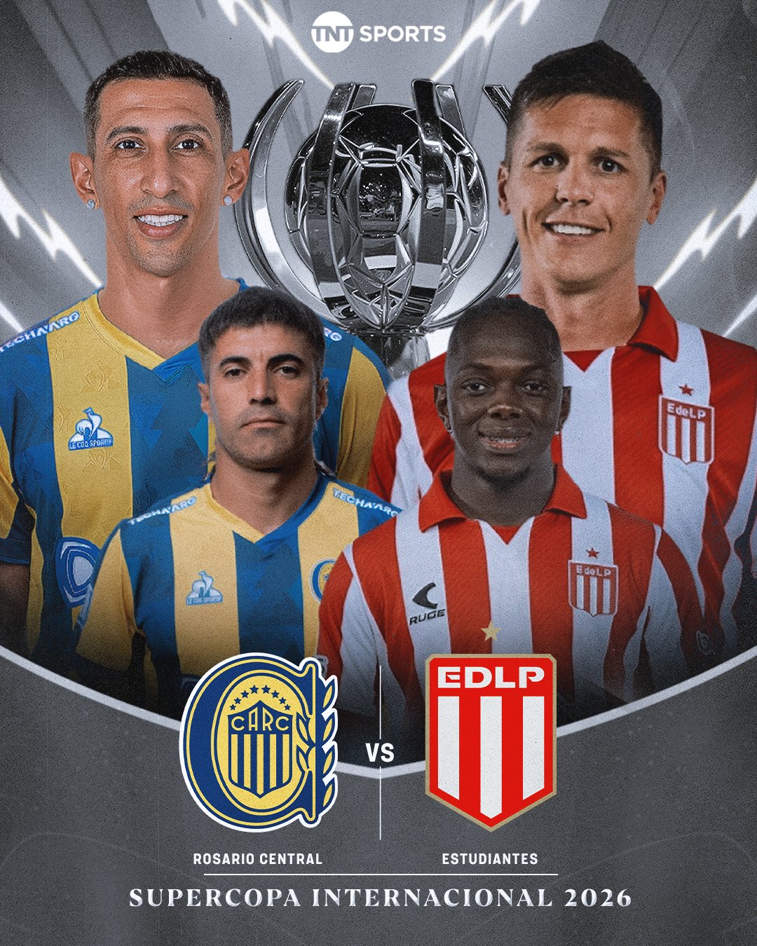 Tras el Trofeo de Campeones, la final que deberán jugar Estudiantes y Rosario Central