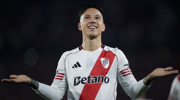 Sebastián Driussi, delantero de River