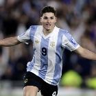 Julián Álvarez. Argentina vs Brasil. Eliminatorias Copa del Mundo 2026. Fotobaires 25/3/2025