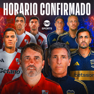 Superclásico confirmado: fecha, hora y TV en vivo por TNT Sports